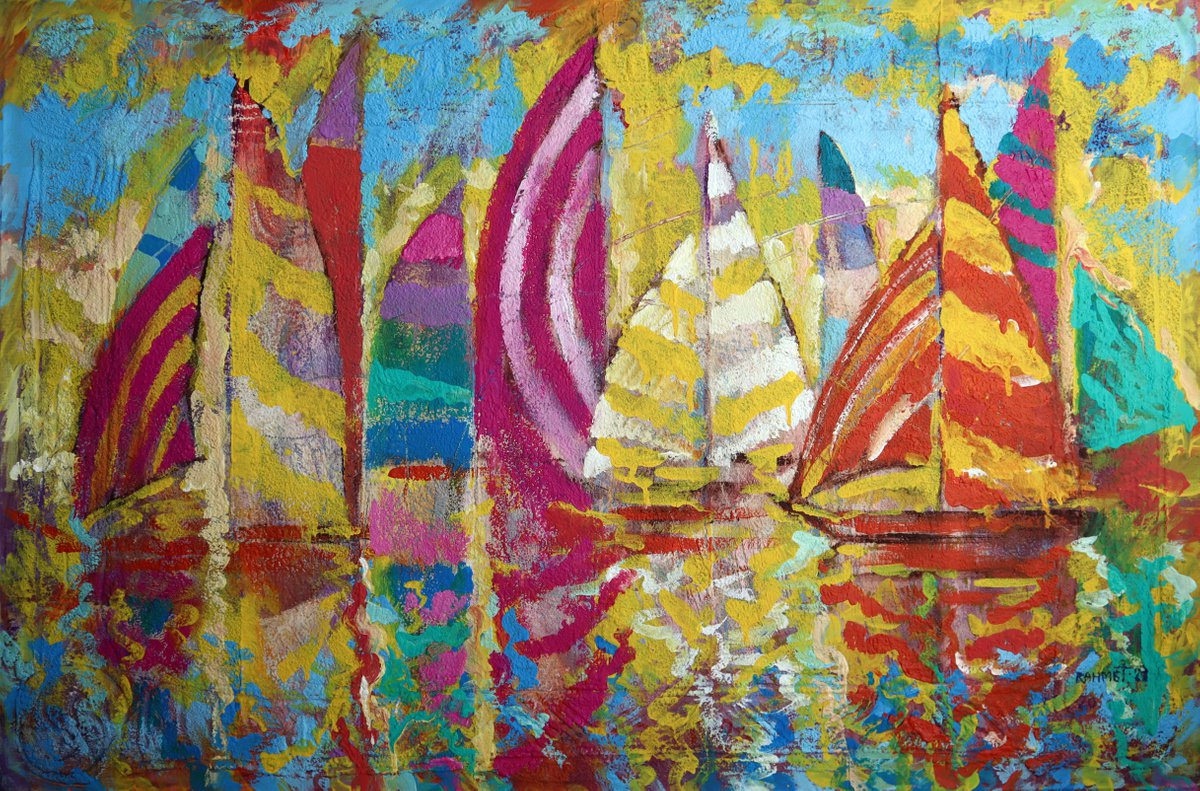Party of Sails. by Rakhmet Redzhepov