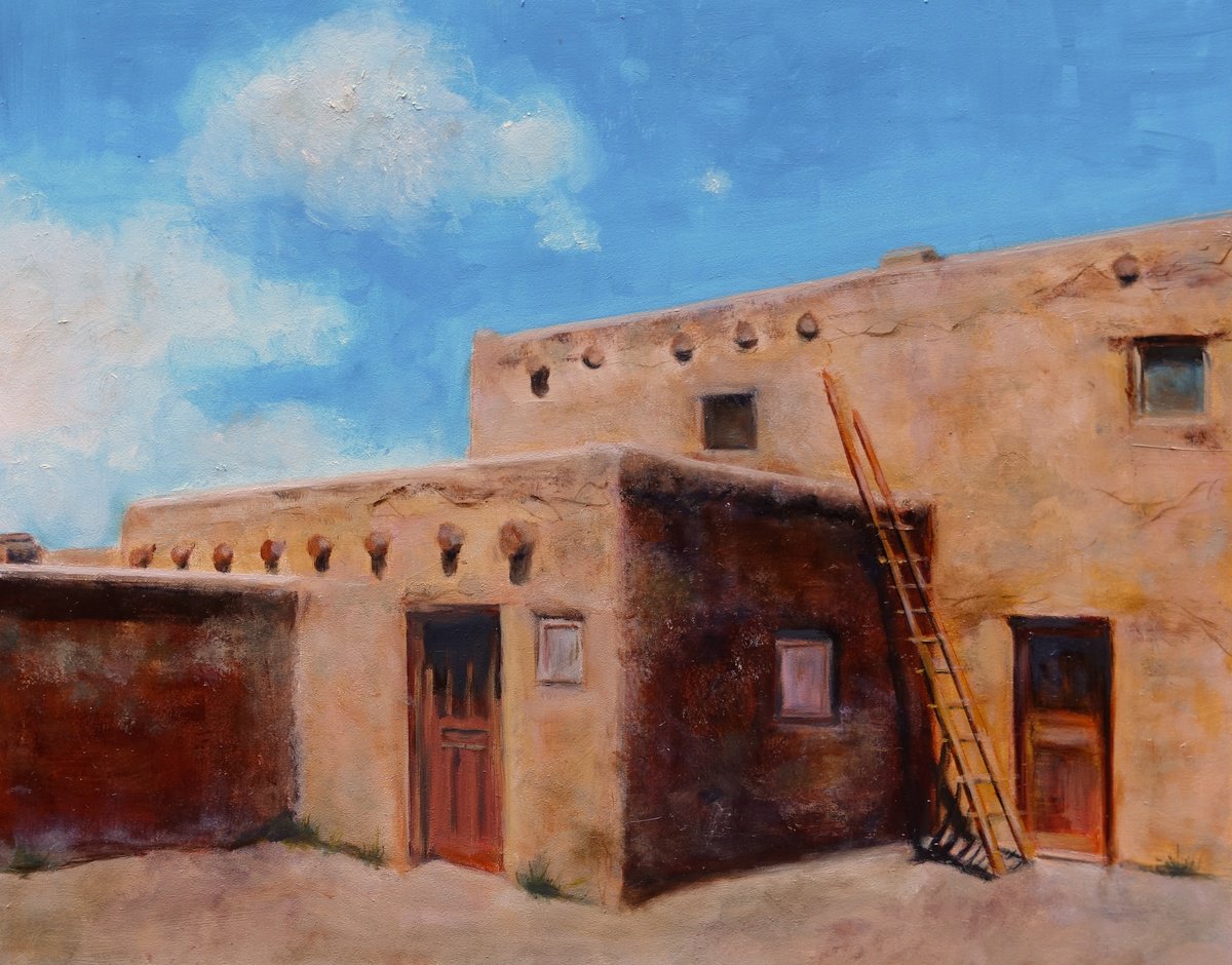 Taos Pueblo by Sarah Kennedy