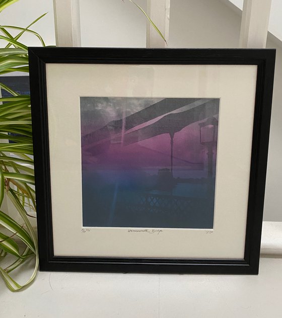 Hammersmith Bridge 19/50 FRAMED