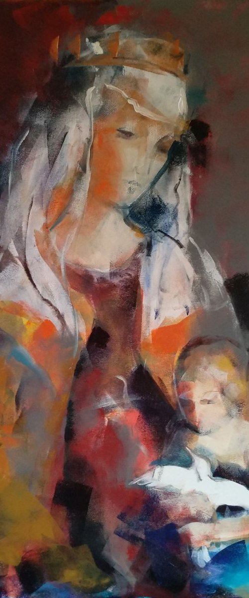 Madonna 16 by Marina Del Pozo
