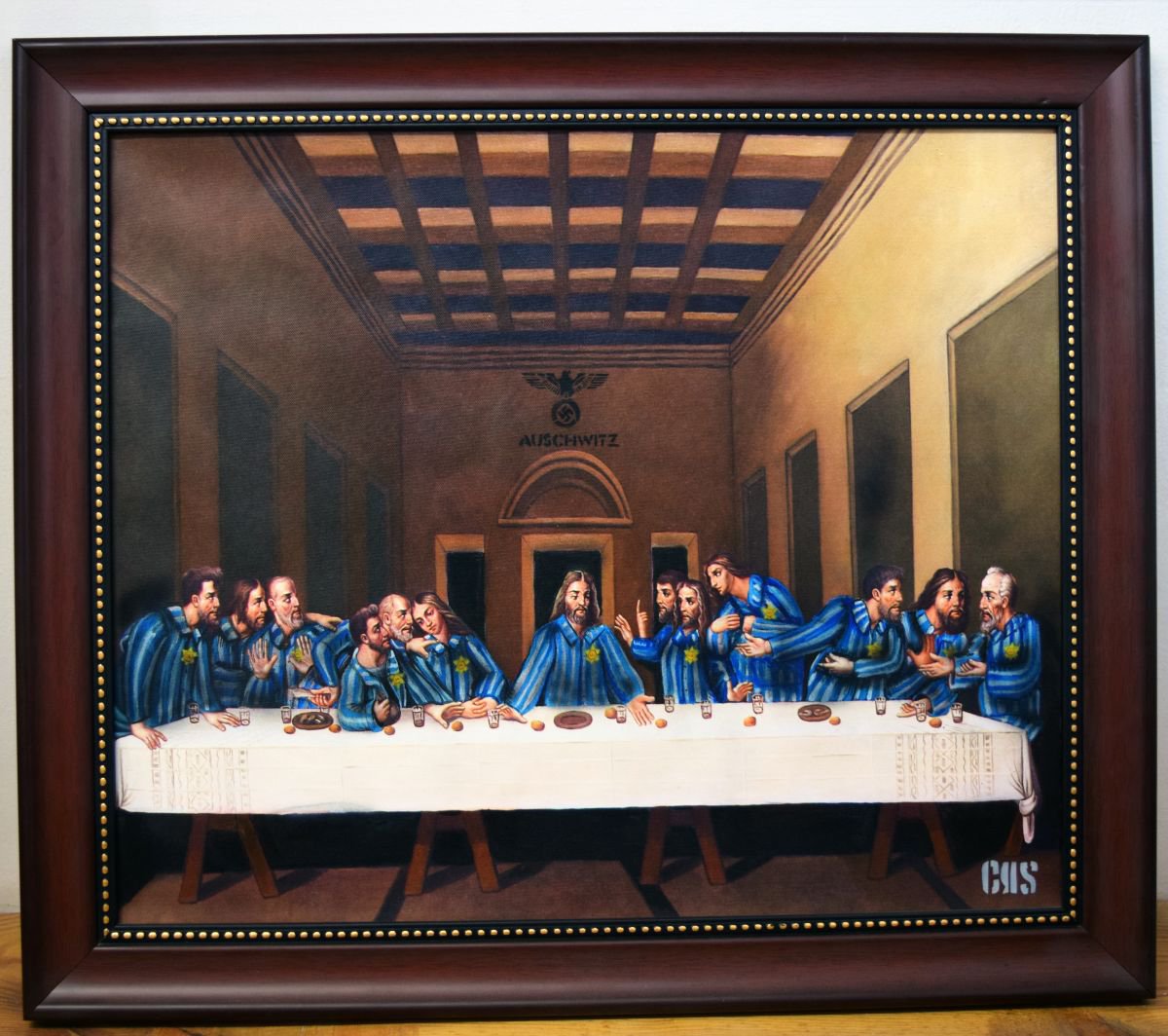 The Last supper of Auschwitz by Christos Kakoulli
