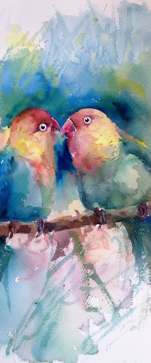 Lovebirds by Giorgio Gosti
