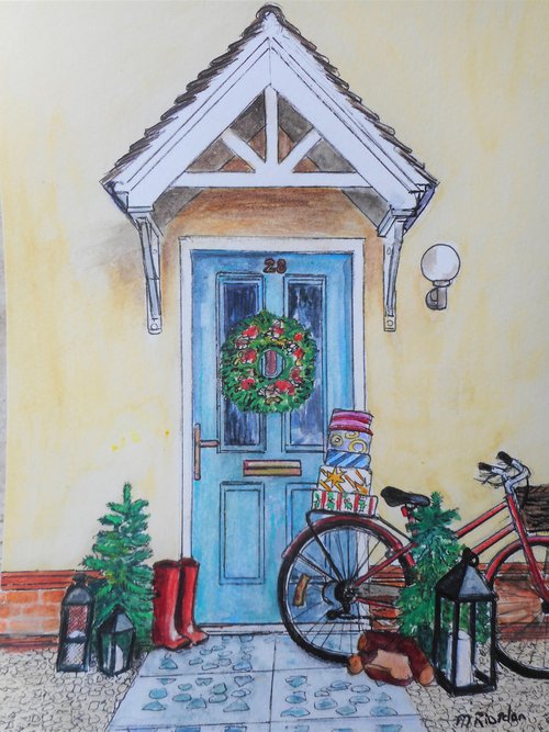 FRONT DOOR by Margaret Riordan