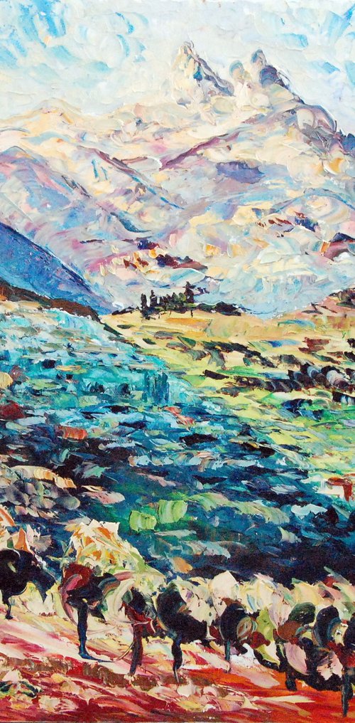 LA ROCCA 100x80cm by Antonino Puliafico