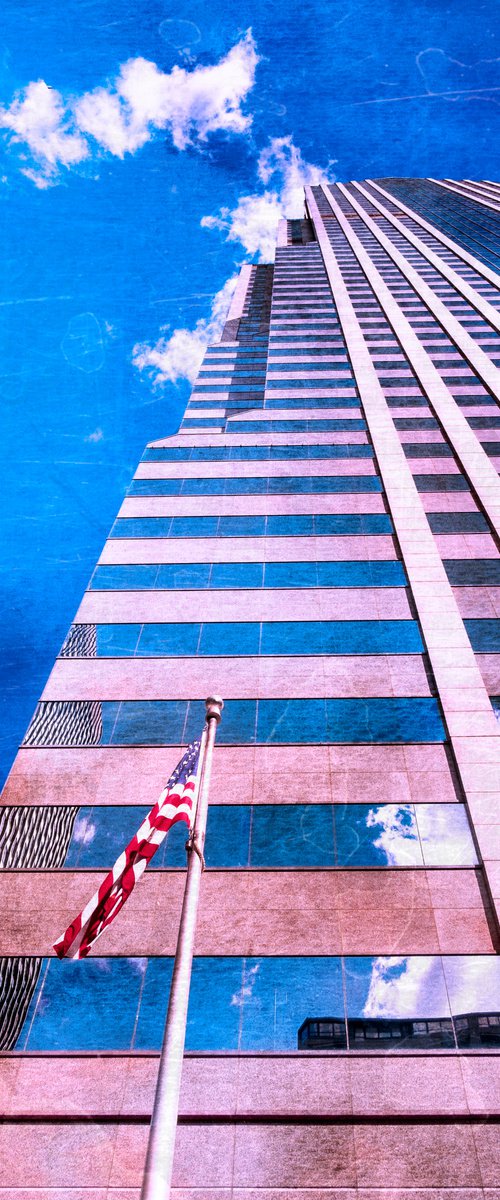 FLAGS OF PRUDENTIAL Chicago IL by William Dey