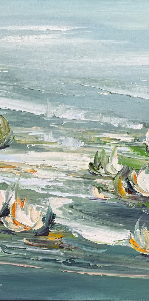 Water lilies No 203, by Liliana Gigovic