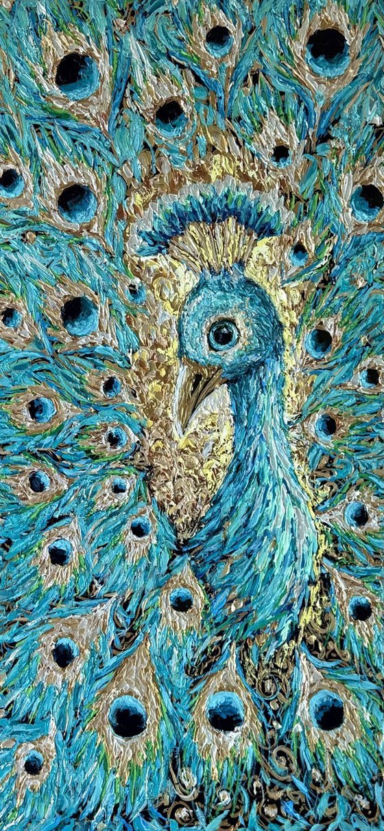 Aqua Peacock