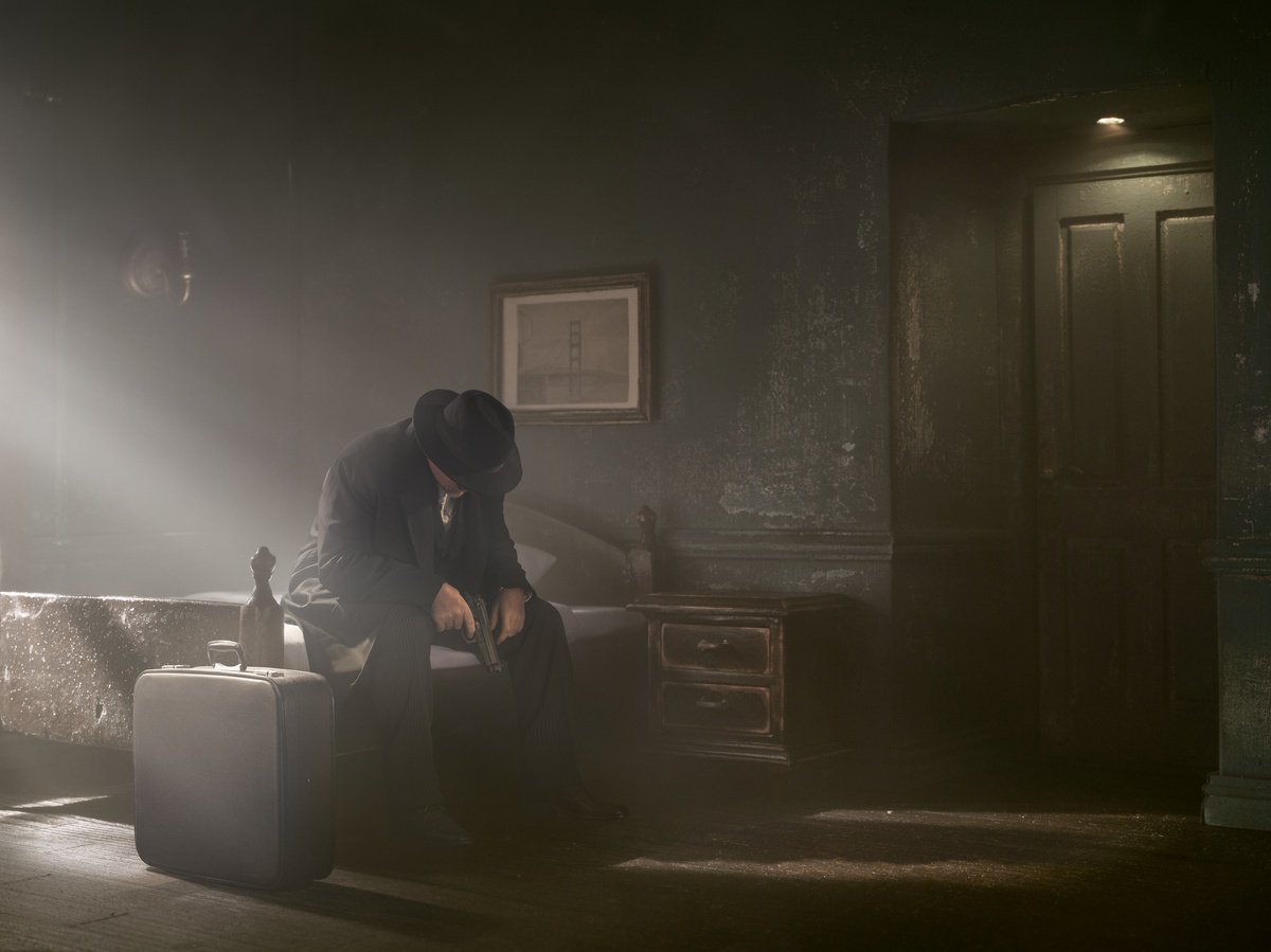 Photorealistic Portrait Photograph By Dmitry Ersler, 33 X 26, Room 304. One, Original Artwork