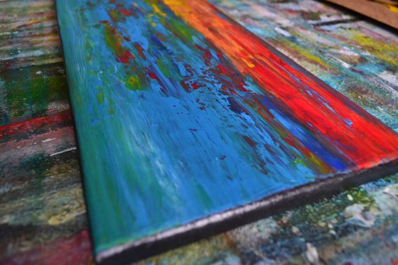 Abstract sunset