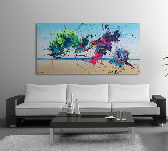 Sky Dance (Spirits Of Skies 128085) (160 x 80 cm) XXXL (64 x 32 inches)