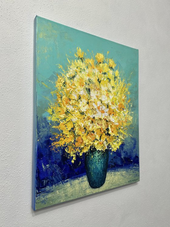 Sunlit Bouquet 40x50cm