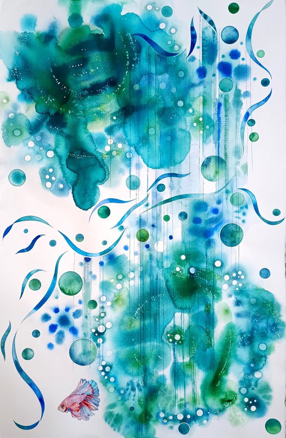 Turquoise motion 3