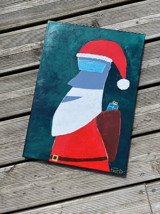 Chrismas Moai