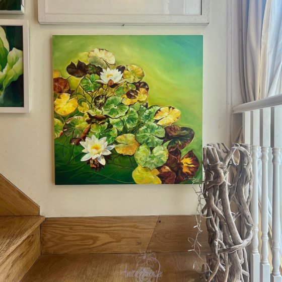 Insights- Waterlily painting