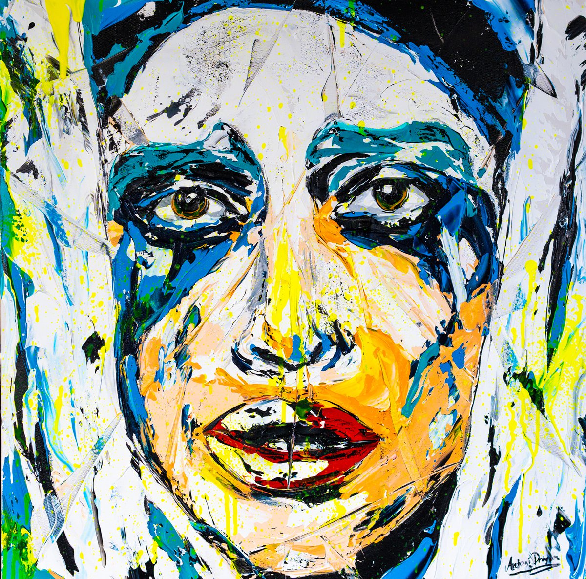 Gaga (framed) by Antoni Dragan