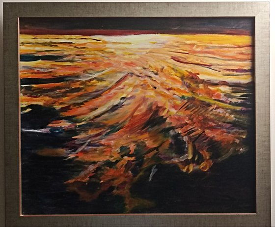 Red mountains