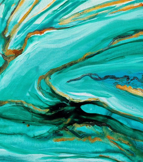 The Reefs - Abstract Series by Danijela Dan