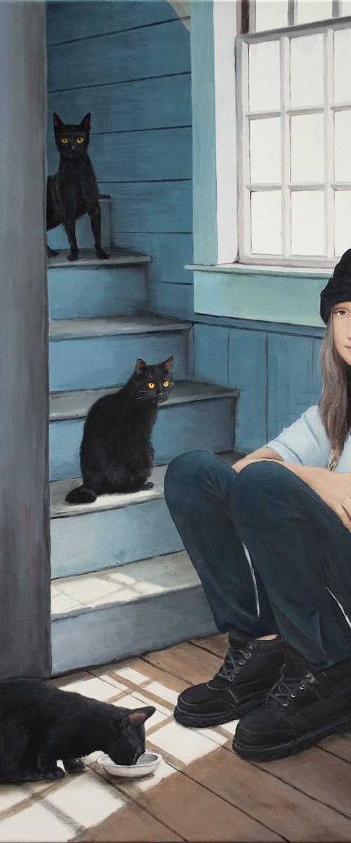 The Cats by Nataliya Bagatskaya