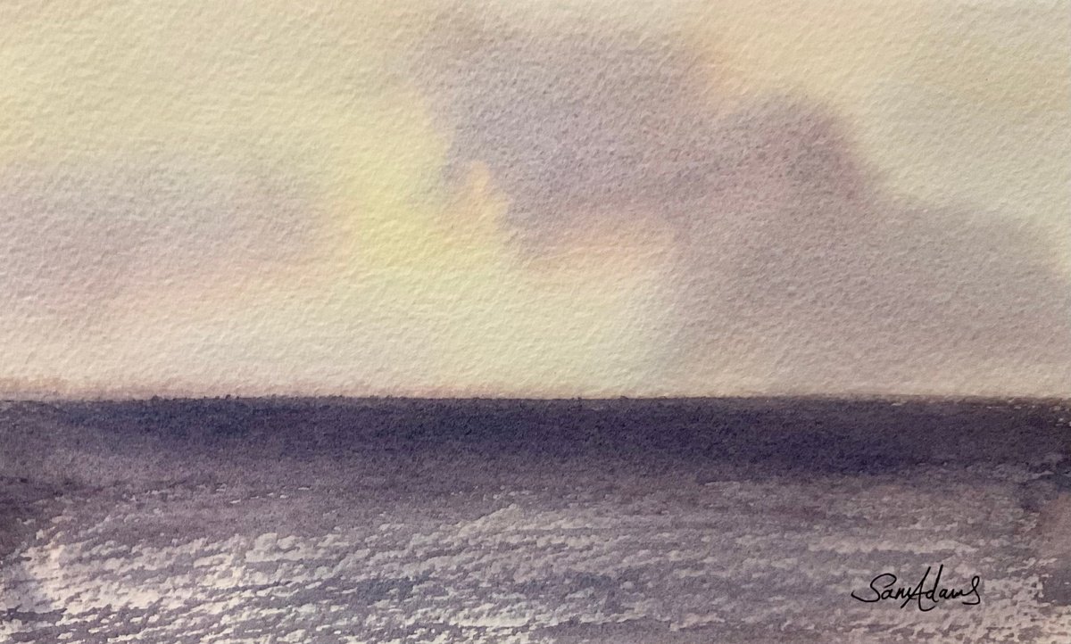 Muted sea by Samantha Adams