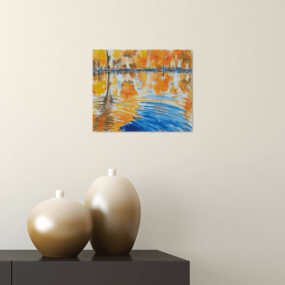 Autumn Gold, 2 paintings