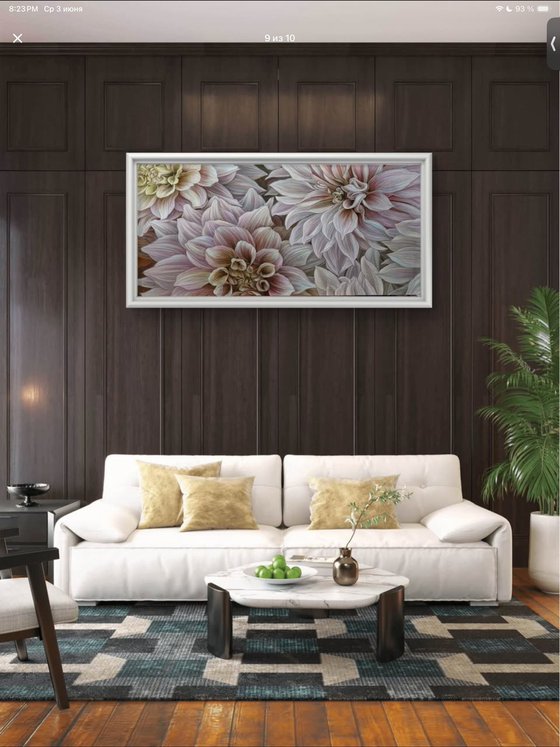 Blush Dahlia Garden