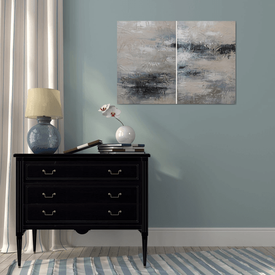 Horizon (diptych)