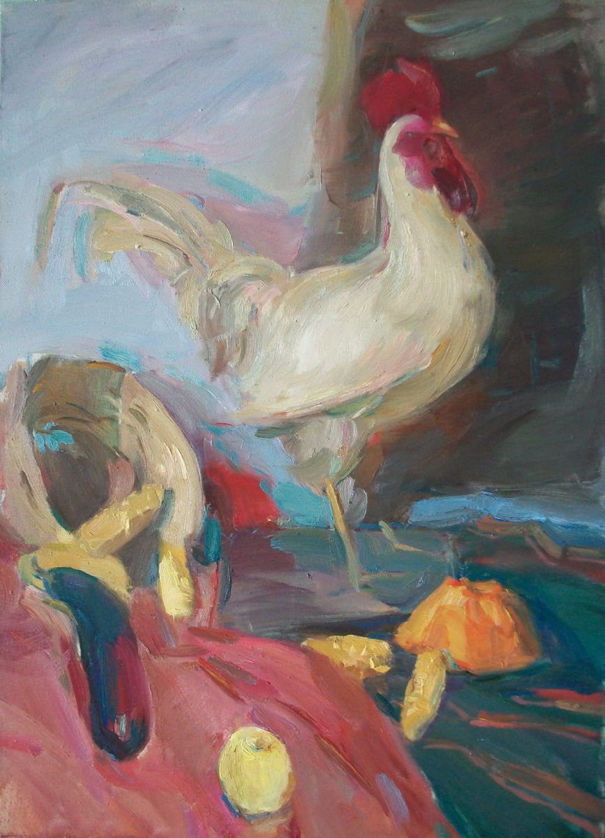 Cock by Jaroslav Leonets