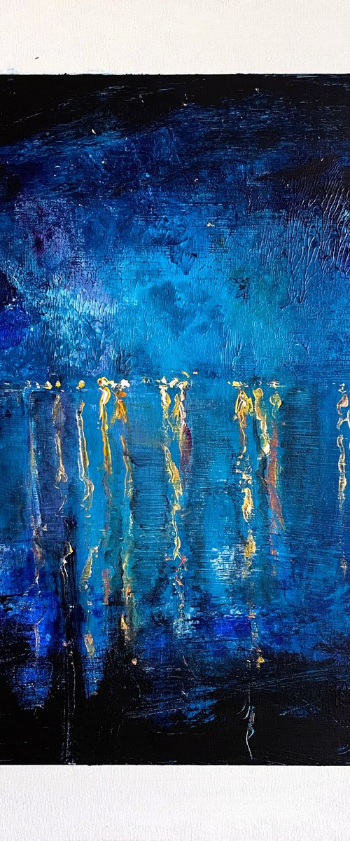 ABSTRACT NOCTURNE / MINIATURE by Alex Nizovsky