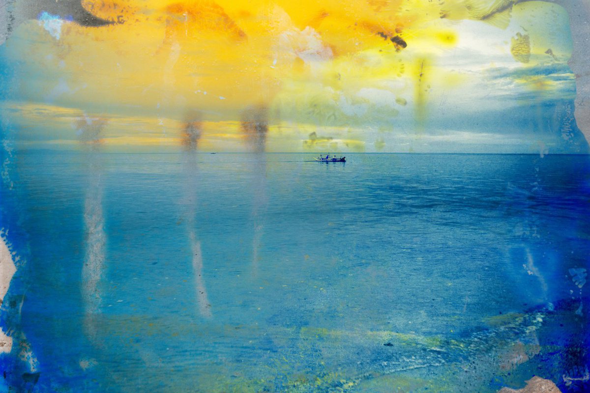 Abstract Landscape Photograph By Sven Pfrommer, 0 X 0", La Mer Ix, Original Artwork