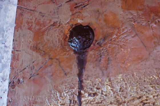 "Ternary Perception". Encaustic.