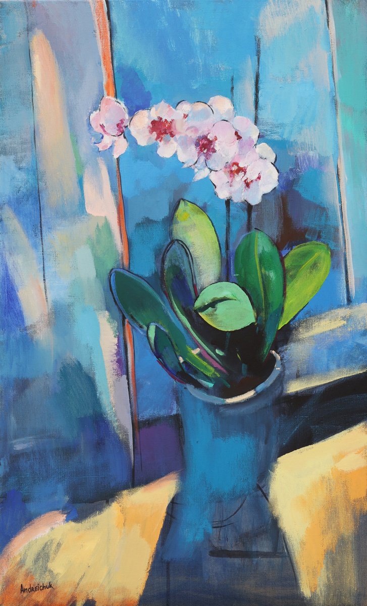 Orchids By Artem Andreichuk, 22 X 35, Artwork For Sale On Artfinder