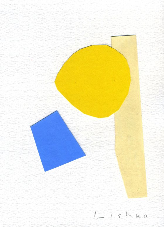 Untitled 21*15 cm / 8,26*5,90 inch / Collage