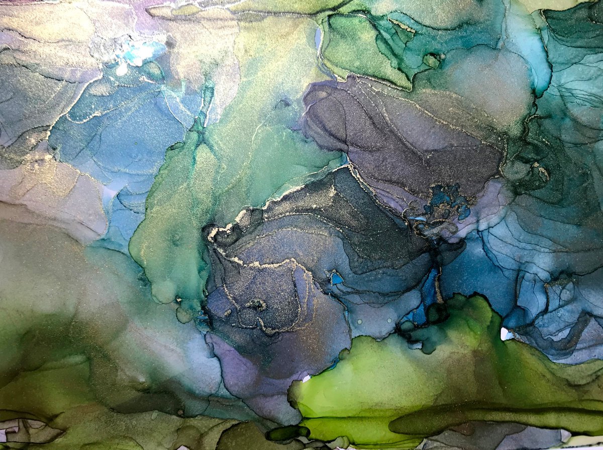 Exotic Blooms I by Maxine Anne Martin