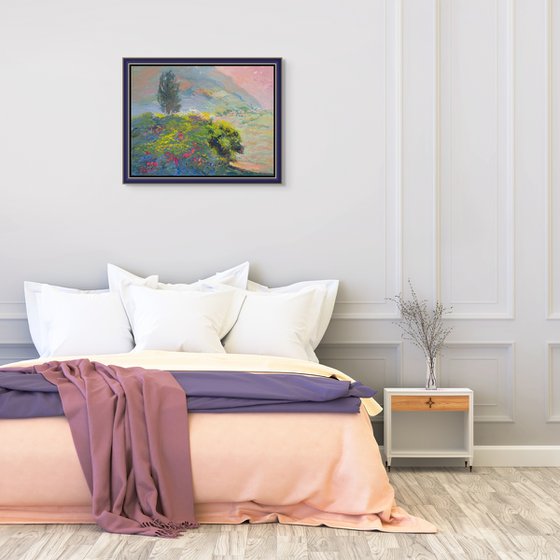 Meadow Beneath the Mountain