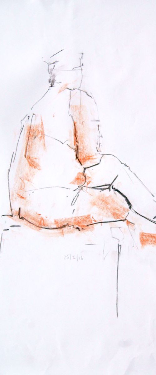 Life Drawing No 44 by Ian McKay