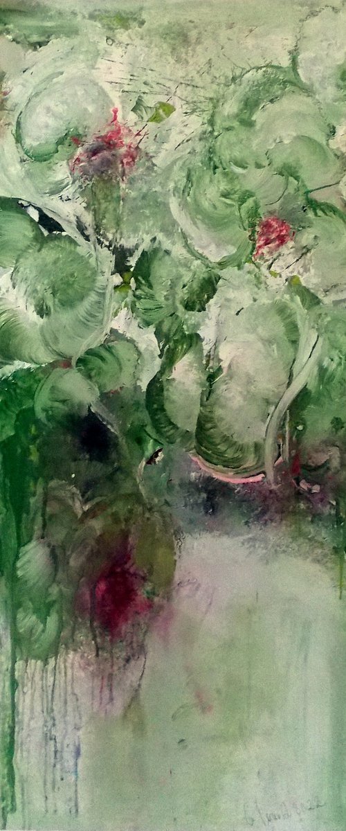 IN THE FRENZY OF FLOWERS 6 by Christa Haack