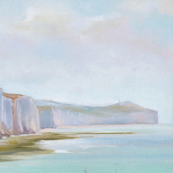White cliffs Seven Sisters