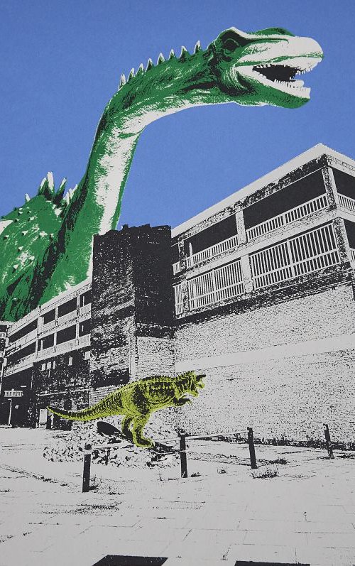 Teville Gate Dinos by Ed Watts