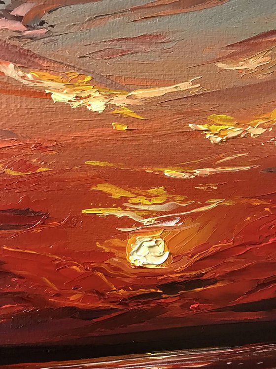 Sunset embrace