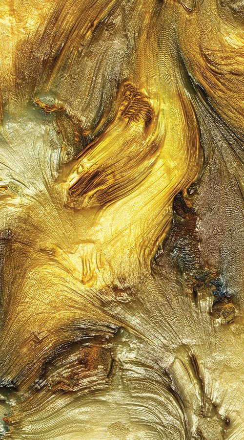 Textura oro V by Javier Diaz