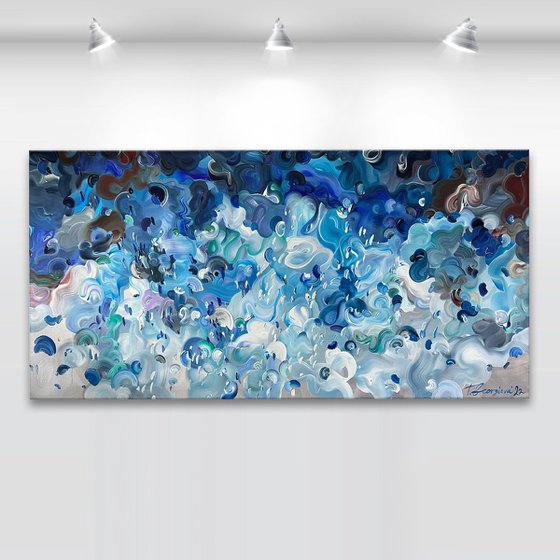 'Descendens Lux' - 72x36"