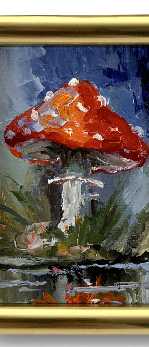 Fly agaric by the lake. by Vita Schagen