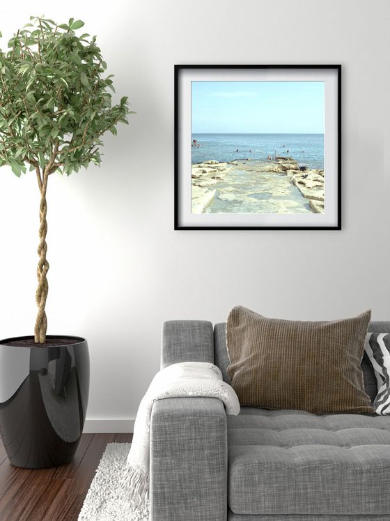 MEDITERRANEO I (Framed) Signed Limited Edition