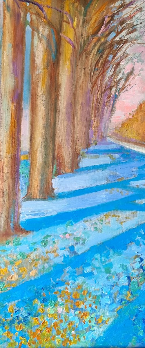 Blue shadows by Victoria Cozmolici