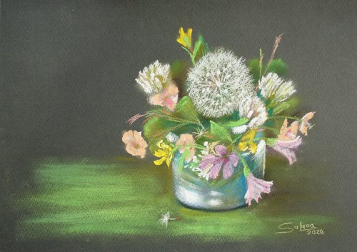 Spring Bouquet /  ORIGINAL PAINTING by Salana Art Gallery