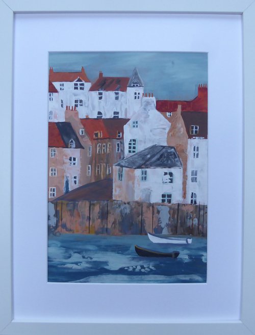 Pittenweem harbour by Elaine Allender