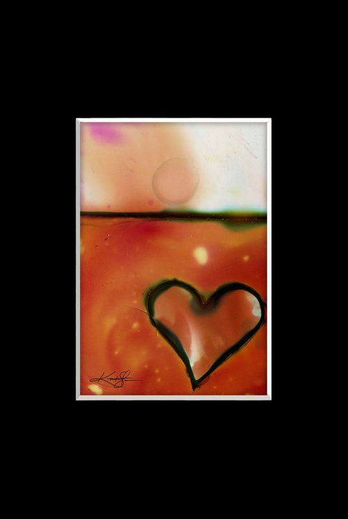 Magical Heart 898 - Abstract art by Kathy Morton Stanion by Kathy Morton Stanion