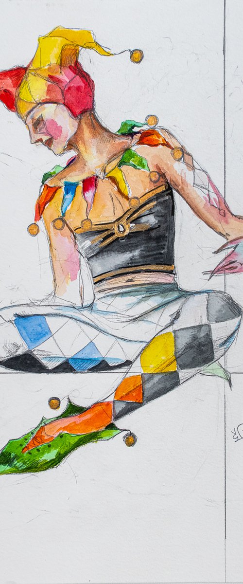 My Sweet and Tender Harlequin #5 by Anna Ravliuc
