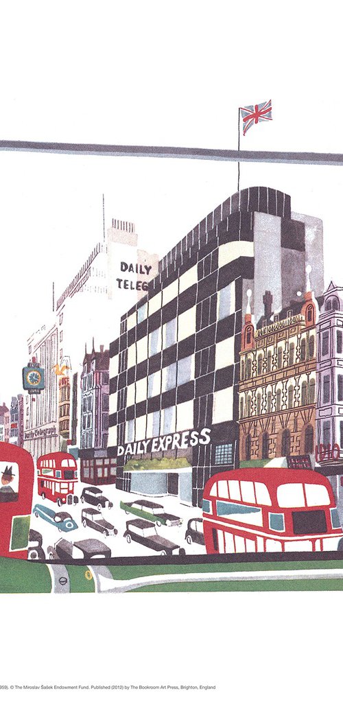 Fleet Street by Miroslav Sasek