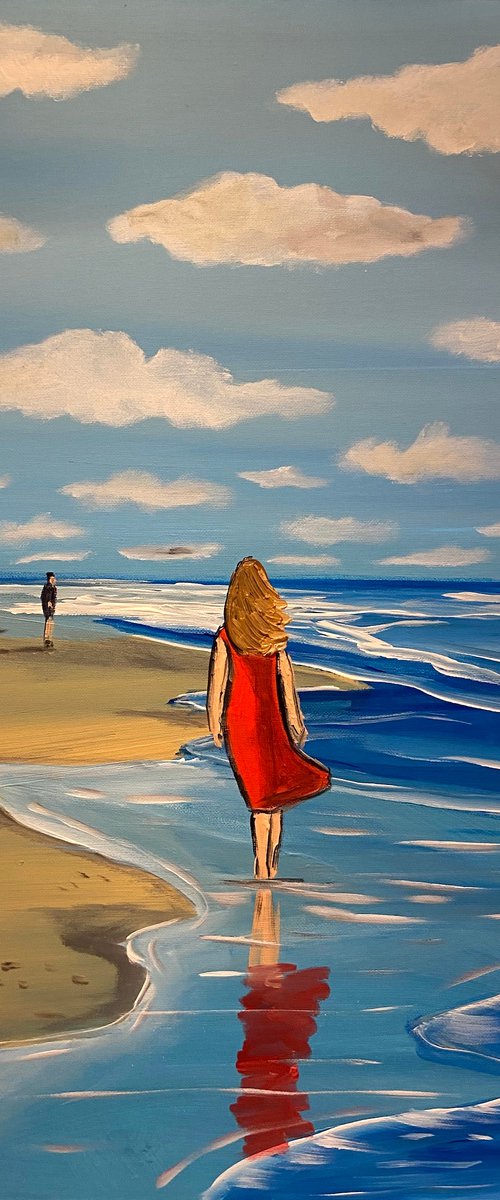 By The Sea Shore by Aisha Haider